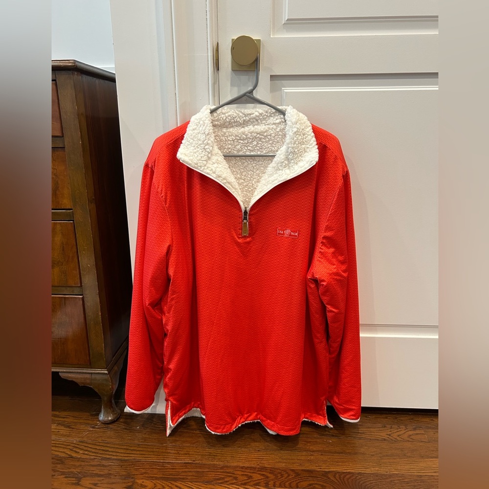 Orange USA Palm fleece